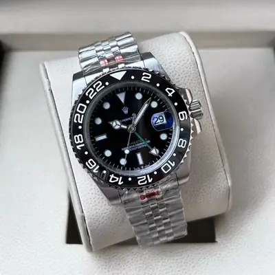 Foreign Trade Laojia Same Model Submariner Solid Steel Strap Luminous Waterproof Large Dial Quartz Movement Guangzhou Watch